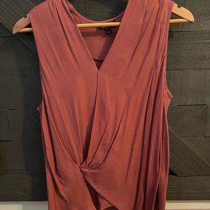 Topshop Maroon top sz 4